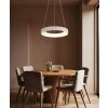 Illuminazione Globo Lighting Gallegos Lampadario a sospensione LED Sabbia, 1-Luce, Telecomando