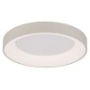 Illuminazione Globo Lighting Gallegos Plafoniera LED Sabbia, 1-Luce, Telecomando