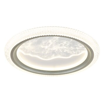 Illuminazione Globo Lighting Odessa Plafoniera LED Grigio, 1-Luce