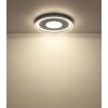 Illuminazione Globo Lighting Eila Plafoniera LED Bianco, 1-Luce, Telecomando