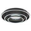 Illuminazione Globo Lighting Lawanda Plafoniera LED Nero, 1-Luce