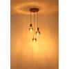 Illuminazione Globo Lighting Walton Lampadario a sospensione Marrone, 3-Luci