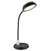 Illuminazione Globo Lighting Kirk Lampada da tavolo LED Nero, Argento, 1-Luce