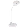 Illuminazione Globo Lighting Kirk Lampada da tavolo LED Argento, Bianco, 1-Luce