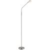 Illuminazione Globo Lighting Silvio Lampada da terra LED Nichel opaco, 1-Luce