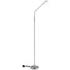 Illuminazione Globo Lighting Silvio Lampada da terra LED Nichel opaco, 1-Luce