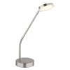 Illuminazione Globo Lighting Silvio Lampada da tavolo LED Nichel opaco, 1-Luce