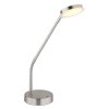 Illuminazione Globo Lighting Silvio Lampada da tavolo LED Nichel opaco, 1-Luce