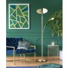 Illuminazione Globo Lighting Tirana Plafoniera LED Ottone, 1-Luce