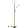 Illuminazione Globo Lighting Tirana Plafoniera LED Ottone, 1-Luce
