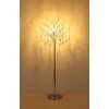 Illuminazione Globo Lighting Kinga Lampada da terra Argento, 5-Luci