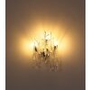 Illuminazione Globo Lighting Kinga Applique Argento, 3-Luci