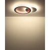 Illuminazione Globo Lighting Mavis Plafoniera LED Bianco, 1-Luce, Telecomando, Cambia colore