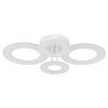 Illuminazione Globo Lighting Anthony Plafoniera LED Bianco, 1-Luce
