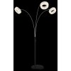 Illuminazione Globo Lighting Laurel Lampada da terra LED Nero, 1-Luce