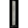 Illuminazione Globo Lighting Mirrora Lampada da terra LED Nero, 1-Luce, Telecomando