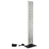 Illuminazione Globo Lighting Mirrora Lampada da terra LED Nero, 1-Luce, Telecomando