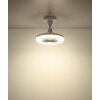 Illuminazione Globo Lighting Lidea Lampada con ventilatore LED Bianco, 1-Luce, Telecomando