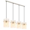 Illuminazione Globo Lighting Gorley Lampadario a sospensione Sabbia, 4-Luci