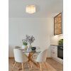 Illuminazione Globo Lighting Gorley Plafoniera Cromo, Sabbia, 5-Luci