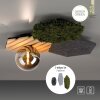Illuminazione Leuchten Direkt HEX Plafoniera LED Grigio, Verde, 1-Luce