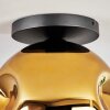 Ripoll Plafoniera, Lampada a sfera Oro, Chiaro, 1-Luce