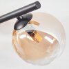 Chehalis Plafoniera, Lampada a sfera Ambrato, Chiaro, 4-Luci