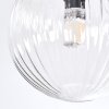 Chehalis Plafoniera, Lampada a sfera Oro, Nero, 3-Luci