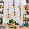 Apedo Lampadario a sospensione, Lampada a sospensione Ambrato, Chiaro, 6-Luci
