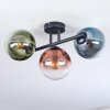 Gastor Plafoniera, Lampada a sfera Blu, Verde, Chiaro, Ramato, 3-Luci
