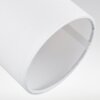 Fallhagen Plafoniera, Faretto da soffitto Cromo, Legno scuro, 1-Luce