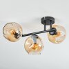 Ripoll Plafoniera, Lampada a sfera Ambrato, 3-Luci