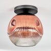 Ripoll Plafoniera, Lampada a sfera Chiaro, Ramato, 1-Luce