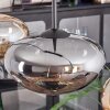 Mertola Lampadario a sospensione, Lampada a sospensione Ambrato, Grigio fumo, 3-Luci