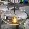 Mertola Lampadario a sospensione, Lampada a sospensione Chiaro, Grigio fumo, 3-Luci