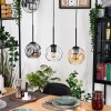 Ripoll Lampadario a sospensione, Lampada a sfera, Lampada a sospensione Écru, Nero, 3-Luci