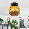 Ripoll Plafoniera, Lampada a sfera Oro, 1-Luce