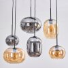 Apedo Lampadario a sospensione, Lampada a sfera, Lampada a sospensione Ambrato, Grigio fumo, 6-Luci