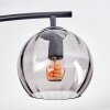 Koyoto Plafoniera, Lampada a sfera Grigio fumo, 4-Luci