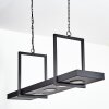 Genor Lampadario a sospensione, Lampada a sospensione LED Nero, Bianco, 1-Luce, Telecomando
