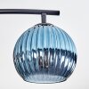Koyoto Plafoniera, Lampada a sfera Blu, Oro, Verde, Ramato, 4-Luci