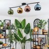 Koyoto Plafoniera, Lampada a sfera Blu, Oro, Verde, Ramato, 4-Luci