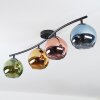 Koyoto Plafoniera, Lampada a sfera Blu, Oro, Verde, Ramato, 4-Luci