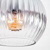 Koyoto Plafoniera, Lampada a sfera Chiaro, Grigio fumo, 4-Luci