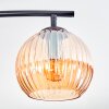 Koyoto Plafoniera, Lampada a sfera Ambrato, 4-Luci