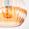 Koyoto Plafoniera, Lampada a sfera Ambrato, 4-Luci
