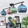Koyoto Plafoniera, Lampada a sfera Blu, Verde, Ramato, 4-Luci