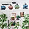 Koyoto Plafoniera, Lampada a sfera Blu, Verde, Ramato, 4-Luci