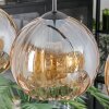 Koyoto Lampadario a sospensione, Lampada a sfera, Lampada a sospensione Ambrato, 4-Luci
