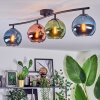 Koyoto Plafoniera, Lampada a sfera Blu, Verde, Ramato, 4-Luci